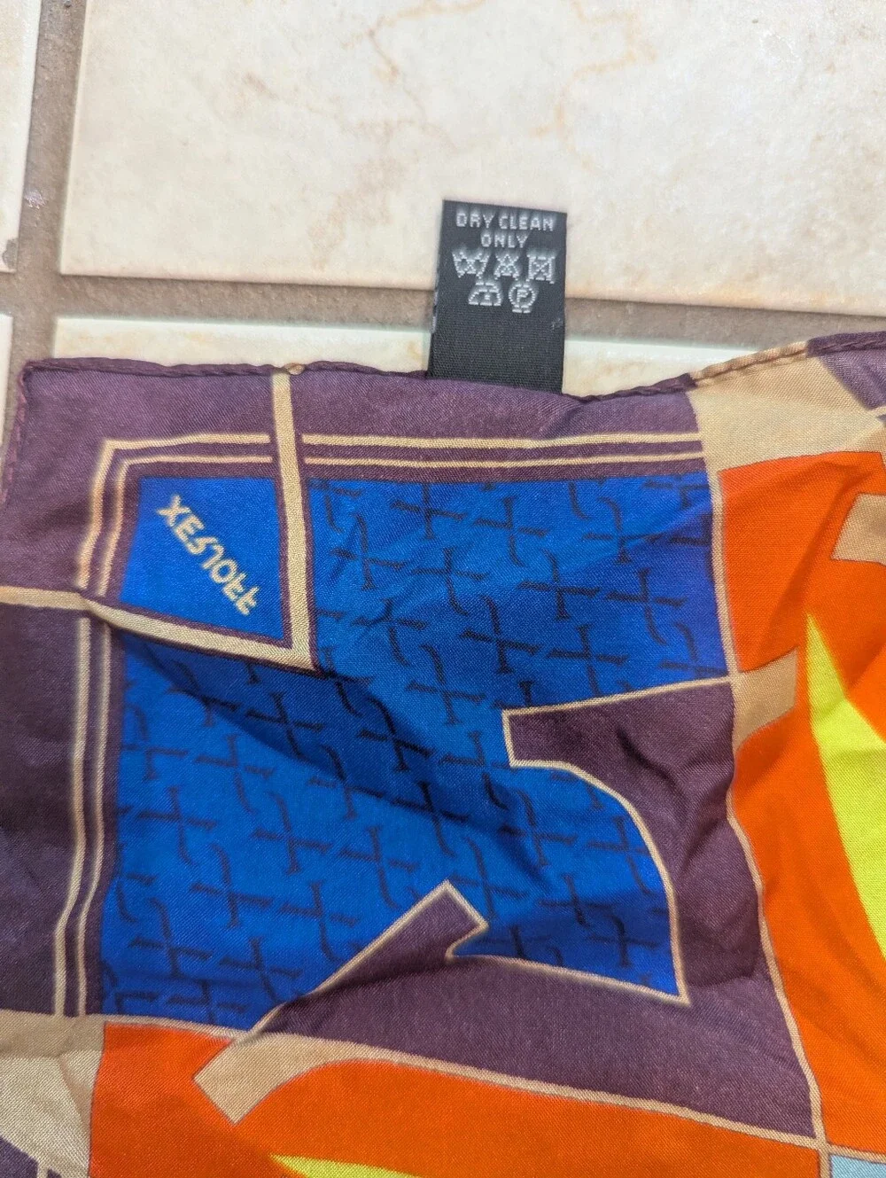 Authentic Xerjoff Limited Edition Silk Pocket Sqaure